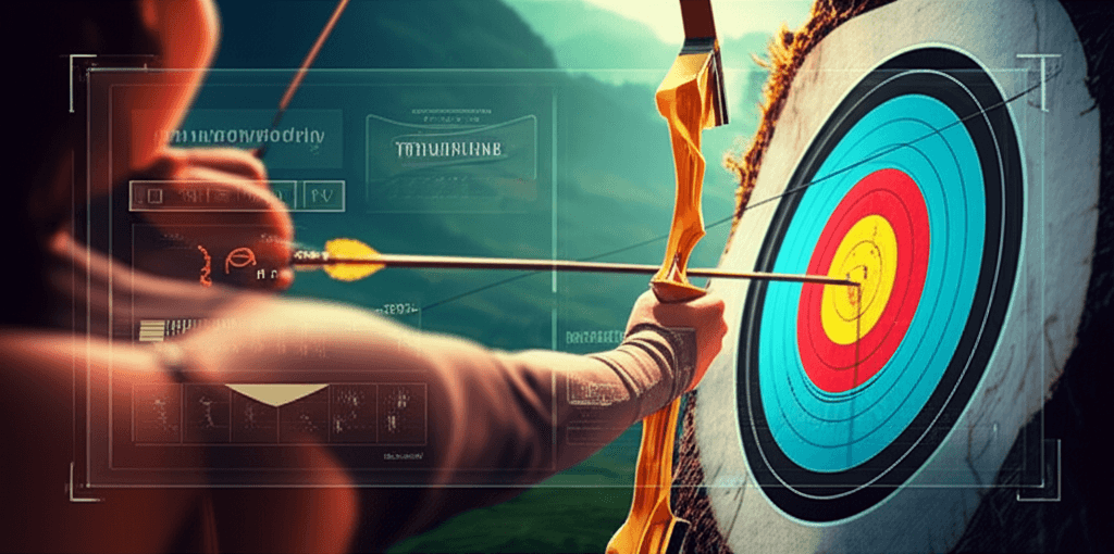 Meghalaya mein teer khelte hue logon ki tasveer