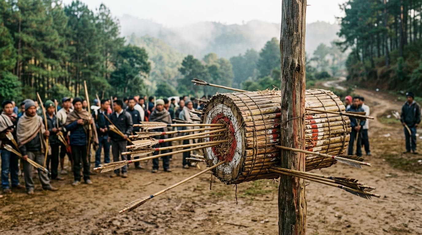 Traditional Shillong Teer Archery